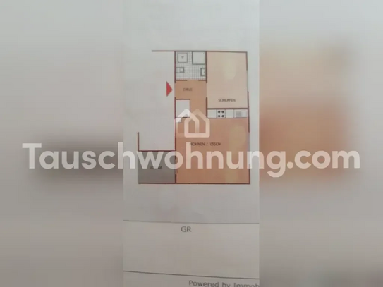 [TAUSCHWOHNUNG] Wohnung in Mauritz, Centrum mit Balkon