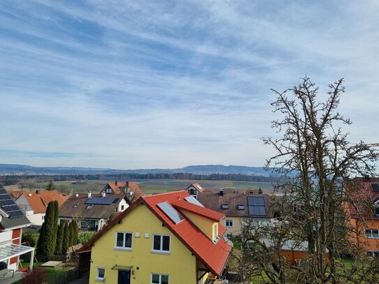 NEUBAU, WOHNUNG MIT UNVERBAUBAREN ALPENBLICK, 5 MINUTEN VOM BODENSEE