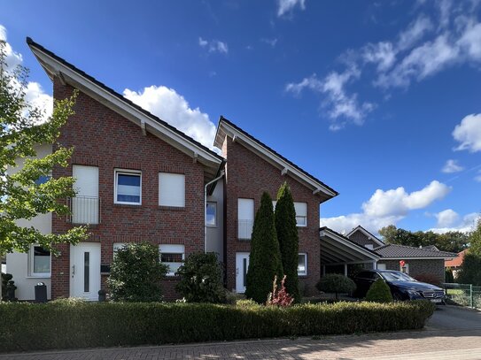 Doppelhaus mit 4 ZKB mit Terrasse und Gartenanteil in Quakenbrück