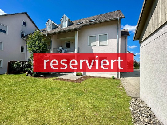 Ebenerdiges, naturverbundenes Wohnen für die ganze Familie! 4-Zimmer Erdgeschosswohnung in Hahnbach