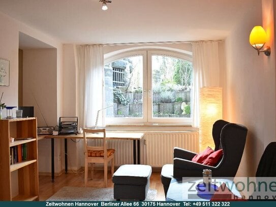 Kleefeld, Nähe Kantplatz, 1 Zimmer Apartment am Wald, Internet, frisch renoviert