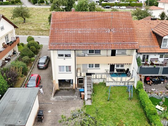 *OHNE PROVISION* Charmantes Zweifamilienhaus inkl. 195m² Wohnfl., 2x Garage, Terrasse, Balkon, Garten