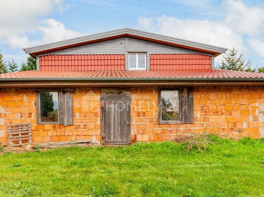 Traumhaftes Grundstück mit Rohbau - Ihr neues Zuhause nach Ihren Wünschen