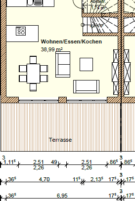 Letztes freies Neubau Reiheneckhaus mit schönem Garten in Klardorf zur Miete!