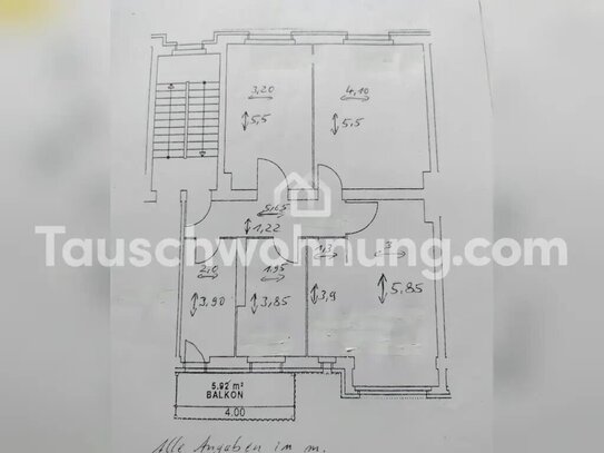 [TAUSCHWOHNUNG] 2,5 Raum-Wohnung Baumschulenweg