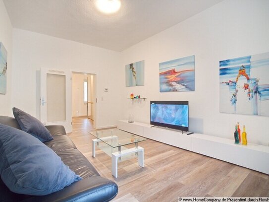 Modern, bright apartment with conservatory, directly by the city centre