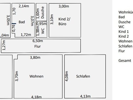 4-Raum-Wohnung 90m² im 1.OG MFH Nürnberg-Altenfurt