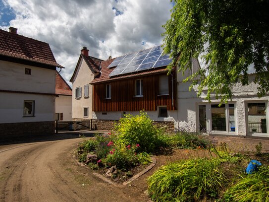 Saniertes Einfamilienhaus mit Einliegerwohnung im Ortskern von Wallertheim