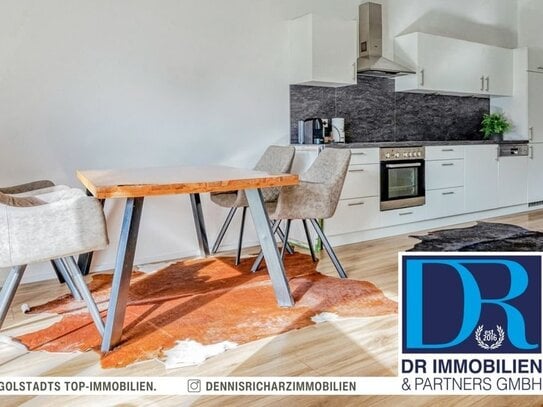 Moderne 2-Zimmer-Wohnung mit EBK, Garten und TG-Stellplatz im Süden von Ingolstadt!