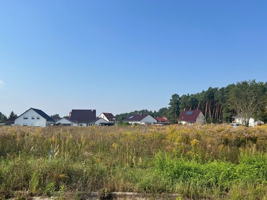 Baugrundstück in ruhiger Wohnsiedlung in Reichenwalde