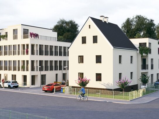 **Neubau einer exklusiven Wohnanlage in Weiden in KfW-40-QNG**