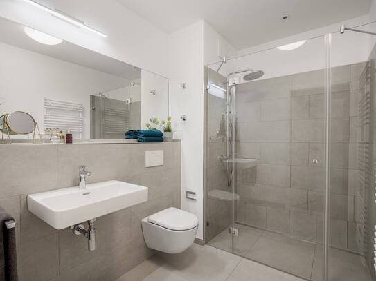 Geräumige 3-Zimmer-Neubauwohnung im Wohngebiet Giselbertstraße zu vermieten!