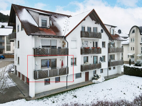 Ideale für Familien oder Kapitalanleger ... Erdgeschosswohnung mit Balkon direkt am Ortsrand