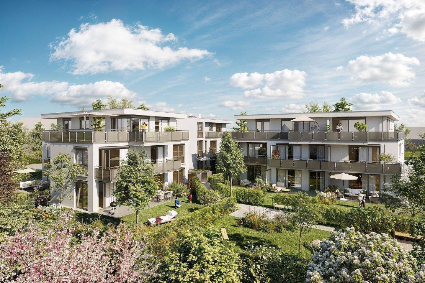 3-Zimmer-Wohnung mit Westterrasse - Ideal für kleine Familien