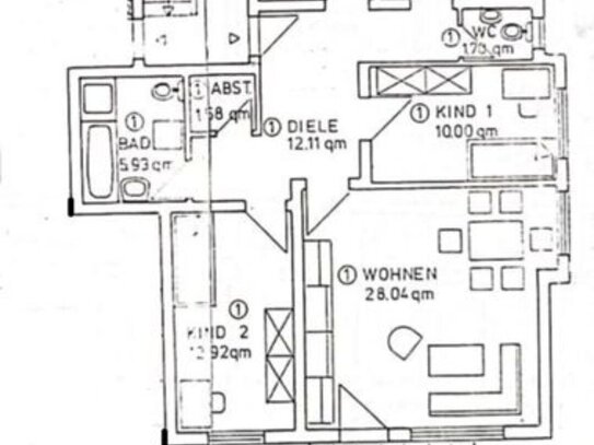 4 Zimmer Wohnung von Privat