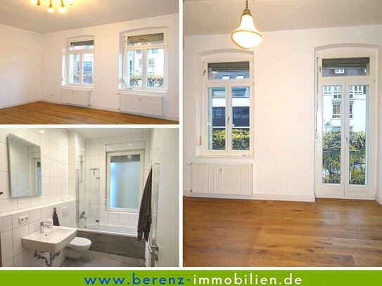 +++Top sanierte Altbauwohnung mit Dachterrasse + Balkon, direkte Innenstadtlage nahe Schloßpark+++