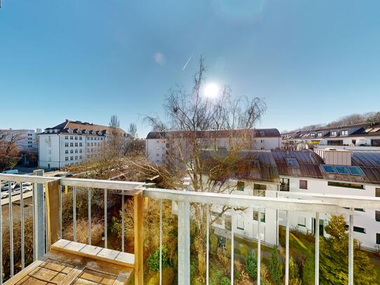 FUNKTIONAL | 2-Zimmer Wohnung mit Süd-Balkon nahe des Scheidplatz