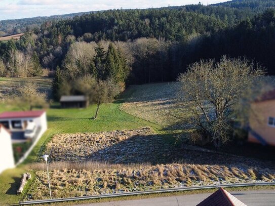 Unverbaubarer Blick ins Grüne! Traumgrundstück in Wenzenbach