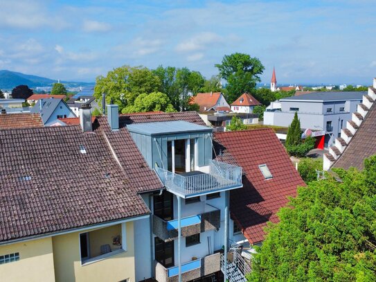 Charmante 4,5-Zimmer-Wohnung mit traumhafter Dachterrasse Garten und Parkplatz in Grenzach-Wyhlen