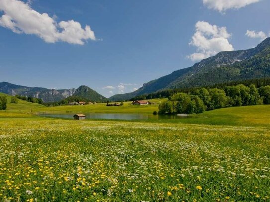 Exquisite Gartenwohnung im idyllischen St. Valentin - Ruhpolding