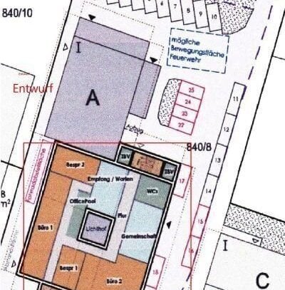 Bauen Sie ihr Büro / Gewerbe auf ca. 600 m² Dachfläche (G)