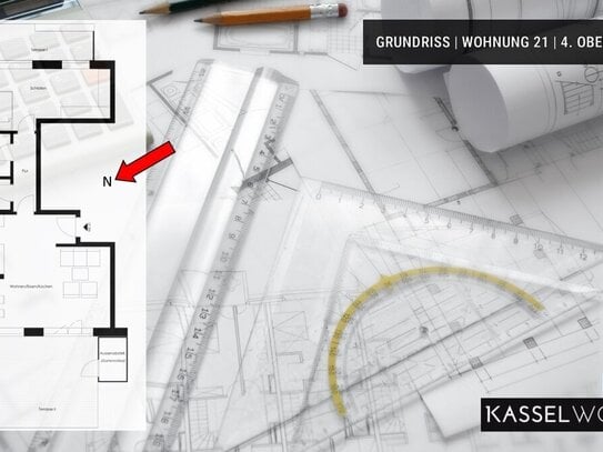 DER BAUBEGINN ERFOLGTE | Die Terrassenwohnung für den Single-Haushalt