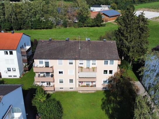 Wohnen mit Blick auf den Wildpark: Helle 3-Zimmer Wohnung in Poing