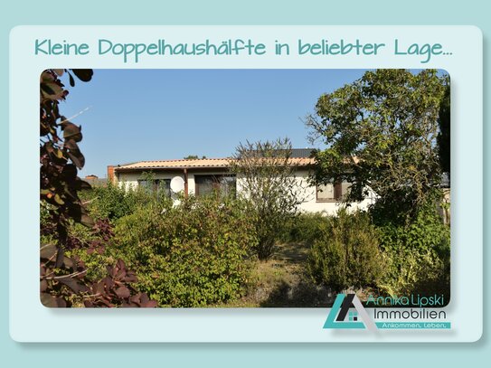 Uckermark - Kleine Doppelhaushälfte in beliebter Lage...