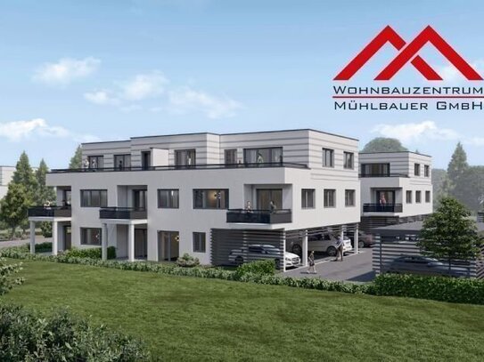 Neubauwohnung mit Dachterrasse | Effizienzhaus-55 | Straubing-Ittling