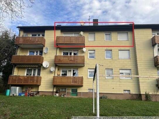 GELEGENHEIT: Gemütliche, helle 2-Zimmer-Wohnung mit Balkon - schöner Ausblick