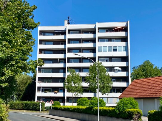 *schöne 3-Raumwohnung mit herrlichem Blick in ruhiger und grüner Wohnlage am Tor zur fränkischen Schweiz*