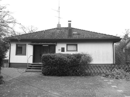 Gemütlicher Bungalow mit Potenzial in idyllischer Waldrandlage von Walldorf!