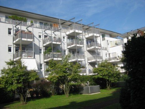 Frankfurt-Niederrad-Am Frauenhoftor, Penthouse mit Blick auf die Skyline