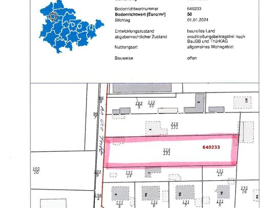 Großes Baugrundstück mit Altbestand in verkehrsgünstiger Lage