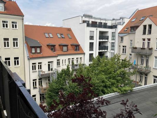 2-Zimmer-Wohnung mit Balkon und Einbauküche, 10 min Fußweg vom Hauptbahnhof