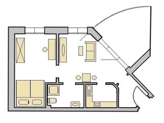 ERDGESCHOSSWOHNUNG MIT TERRASSE - in ruhiger Lage der Kniepervorstadt -