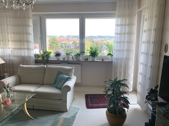 Helle 2-Zimmer-Wohnung in Ansbach mit Ausblick