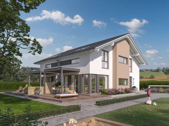 Deine #LIVINGHAUSDOPPELHAUSHÄLFTE auf Exklusiven Grundstück in Schöneiche