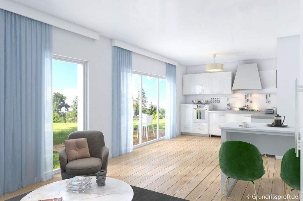 *** NEU - Exklusive 3-Zimmer-Neubau-EG Wohnung mit großem Garten und TG in den HH-Elbvororten ***