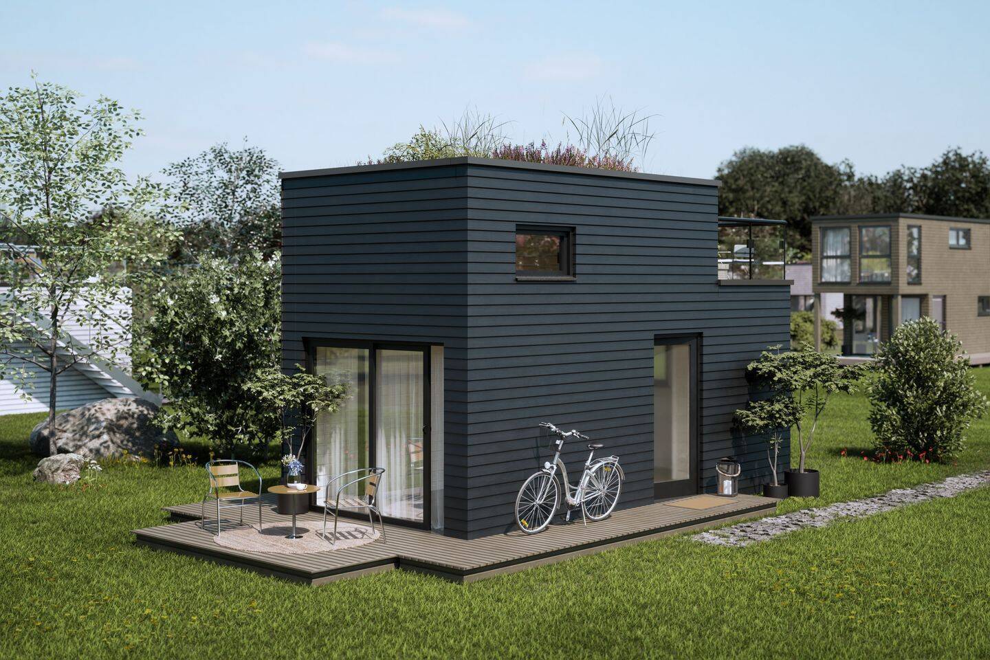 Tiny House mit Traum-Blick: Direkt am Bodden