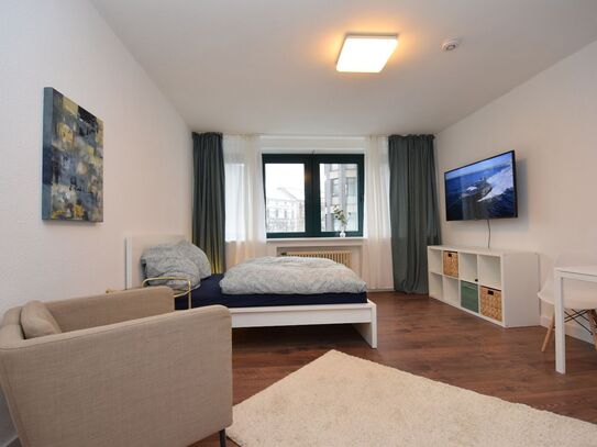 Neu ausgestattetes Apartment in Hauptbahnhof- und Mediaparknähe