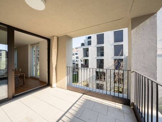 Charmante 4-Zimmer-Wohnung im VillenGarten - mit Loggia und Einbauküche