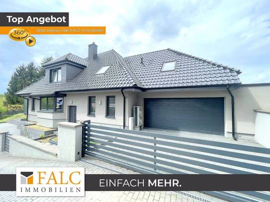 Luxuriöse Villa mit großem Garten - Modernste Energietechnik trifft stilvolles Wohnambiente