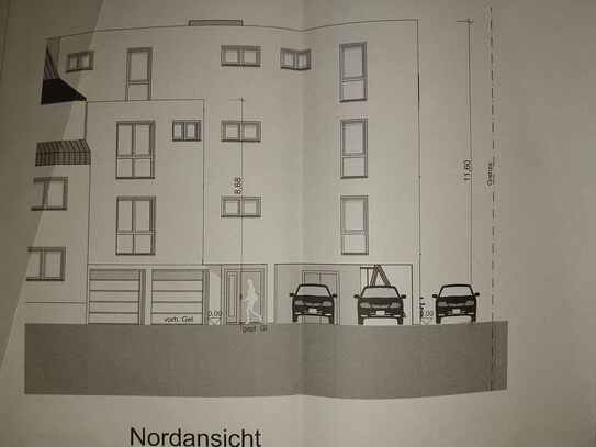 Neunkirchen: Baugrundstück mit genehmigtem Bauplan für ein 7-FH mit 468m² Wfl.