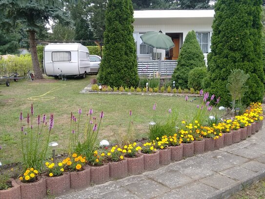 Baugrundstück in Berkenbrück mit solidem Wochenendbungalow