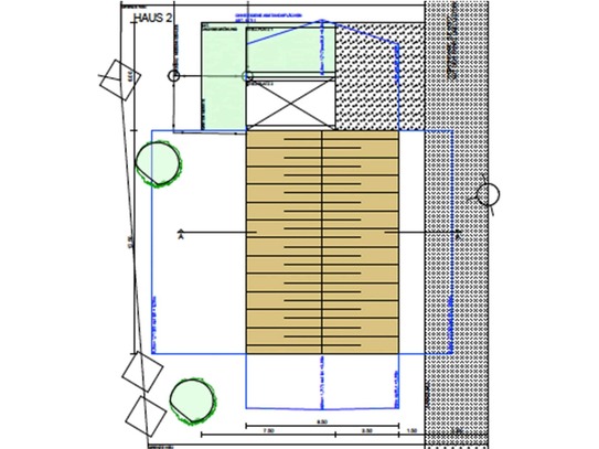 Baurecht vorhanden! Baugrundstück für ein Einfamilienhaus (Haus 2) in Top-Lage Moosburg