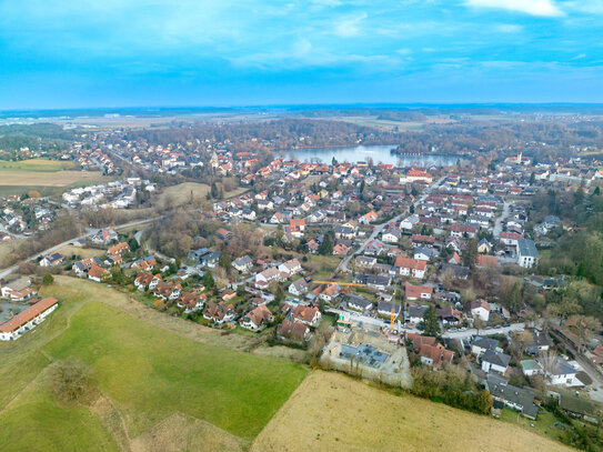 BAUBEGINN ERFOLGT - Neubau einer Doppelhaushälfte in Energieeffizienzhaus 40 Bauweise