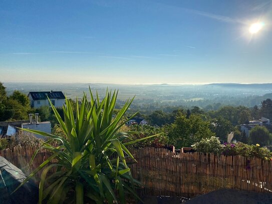 3 ZW DG Traumhafte Aussicht - mit Balkon, Einbauküche und Garage-sofort frei!