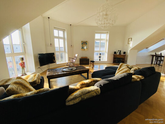 RIDA LUXURY - Berlin-MItte! All in plus! Penthouse LOFT + 3 x Terrasse + Hotspot + Lift