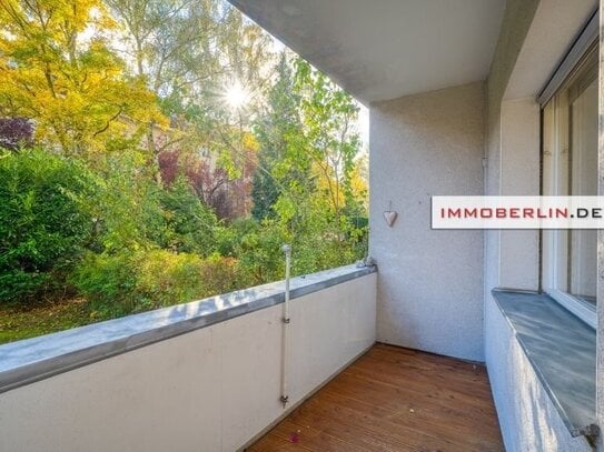 IMMOBERLIN.DE- Exzellente Wohnung mit Loggia/Terrasse & sonnigem Garten